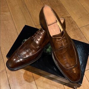 Mezlan leather brown Shoes